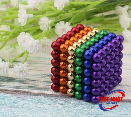 Nam châm bi sắc màu 5mm