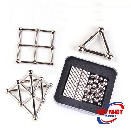 Nam châm xếp hình trắng